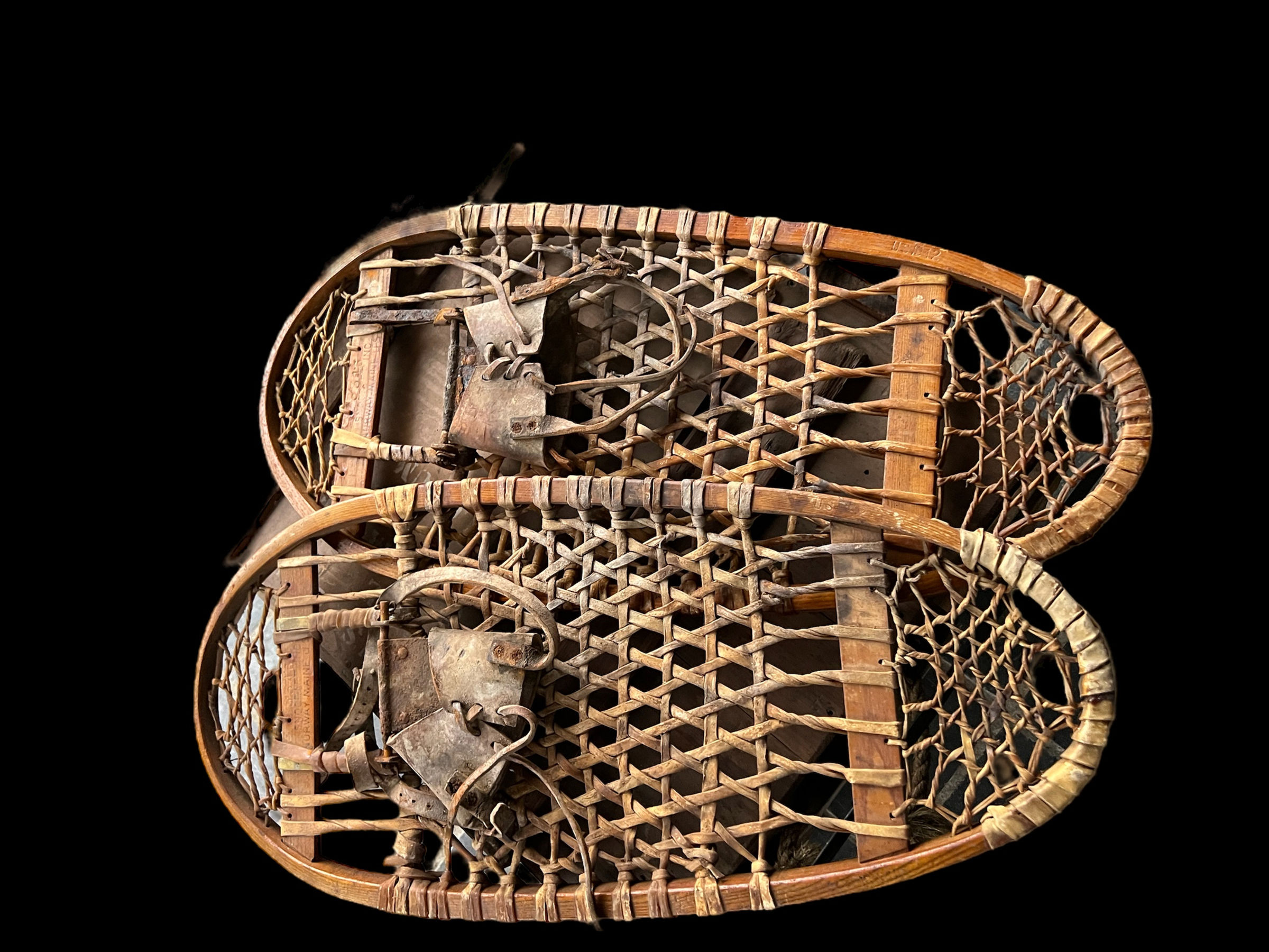 Originel US 10TH MOUNTAIN 1942 Snowshoes