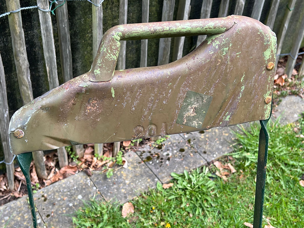 Thumbnail: Solid Art Chairs made from Jerrycans – Industrial Military Style