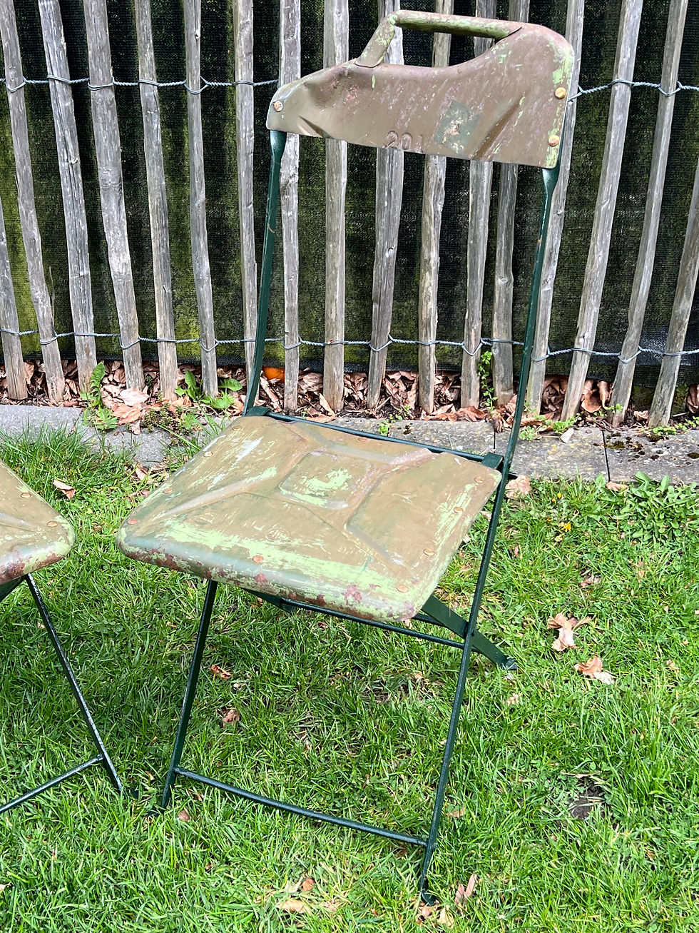 Thumbnail: Solid Art Chairs made from Jerrycans – Industrial Military Style