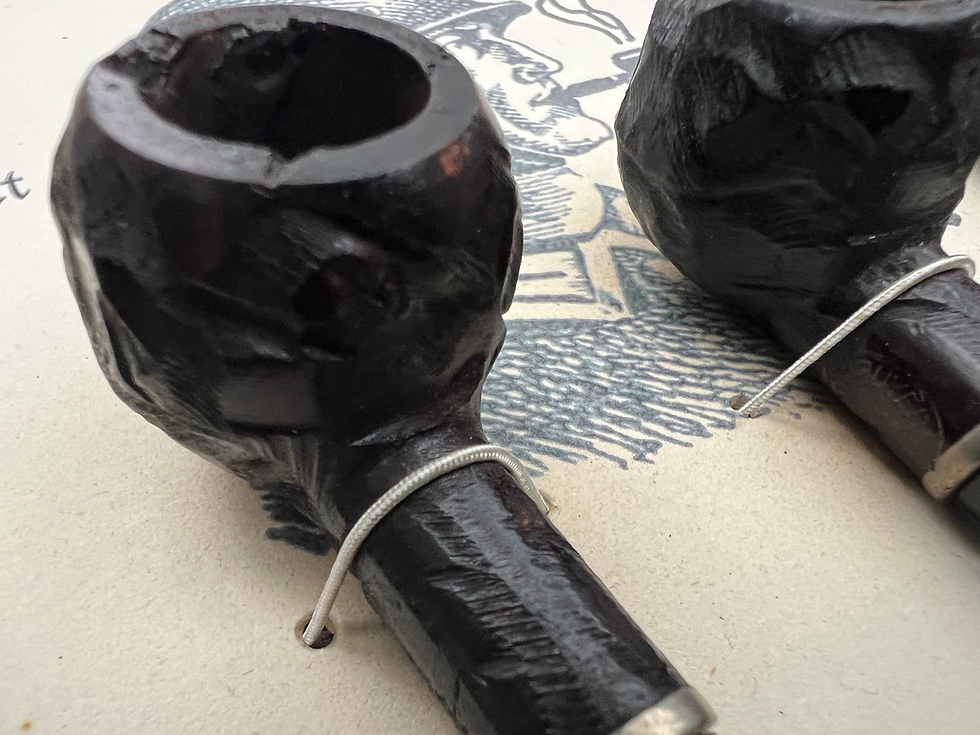 Thumbnail: 🇩🇪 Original WWII German Soldier Pipe Gift Set – “Gruß aus der Heimat”