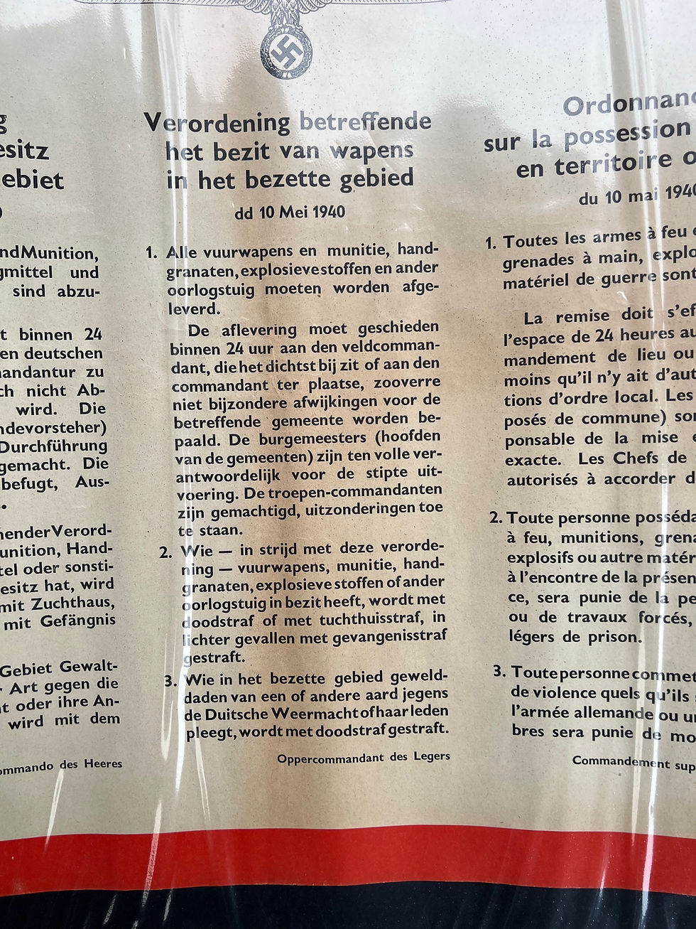 Thumbnail: WW2 German poster regulations 1940