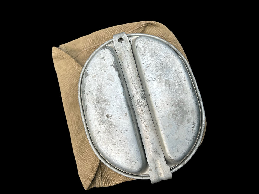 Thumbnail: WWII US Army Haversack Backpack Dated 1942 