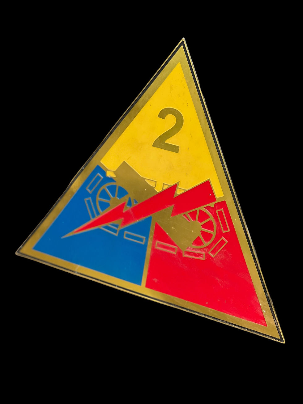 Thumbnail: Large sign from 2nd Armored 