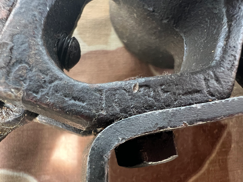 Thumbnail: Original WWII U.S. Browning M1919A6 Bipod Cradle Assembly – .30 Cal 