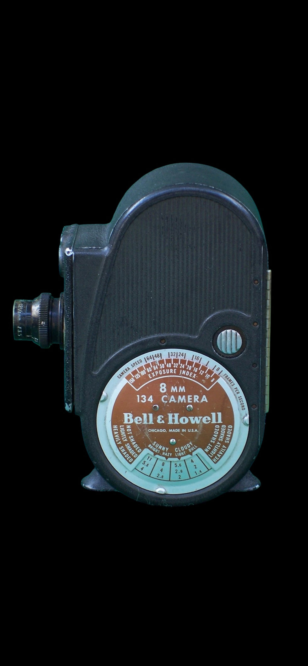 Thumbnail: Extremely Rare WWII U.S. Army Bell & Howell 8mm Camera