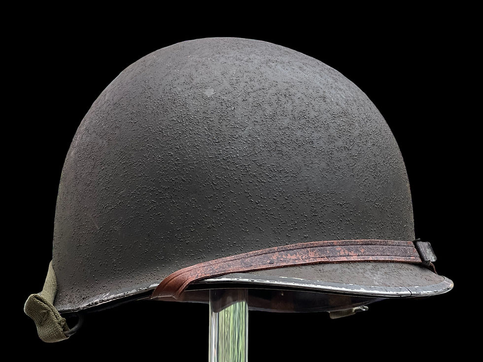 Thumbnail: WWII US M1 Helmet with Liner 