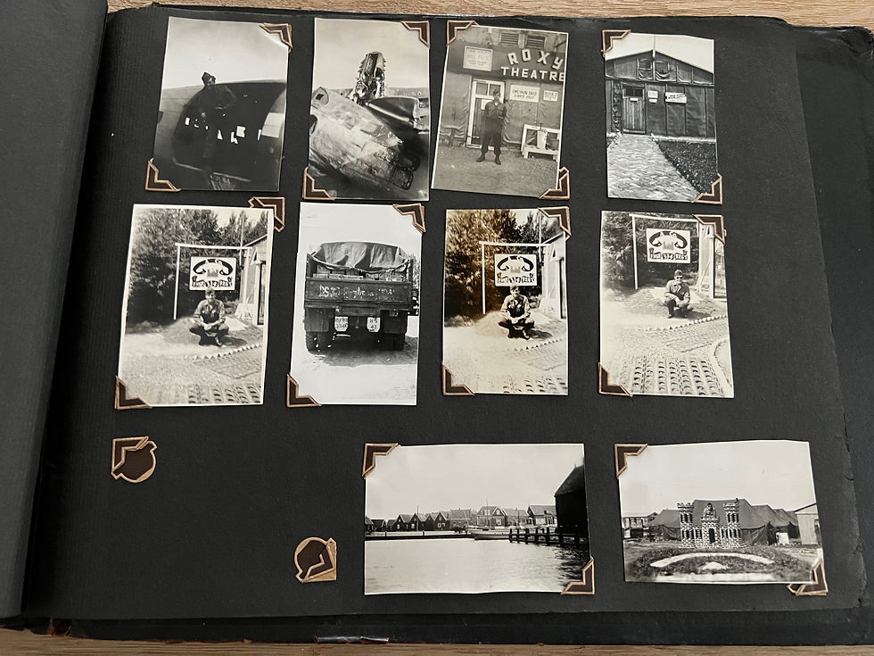 Thumbnail: WW2 us army personal photo album 330+ photos