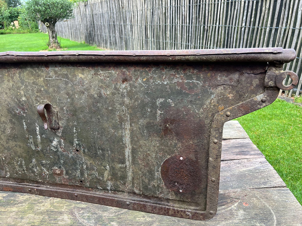 Thumbnail: WW2 US Bantam door Original  Markings. Wall decoration.
