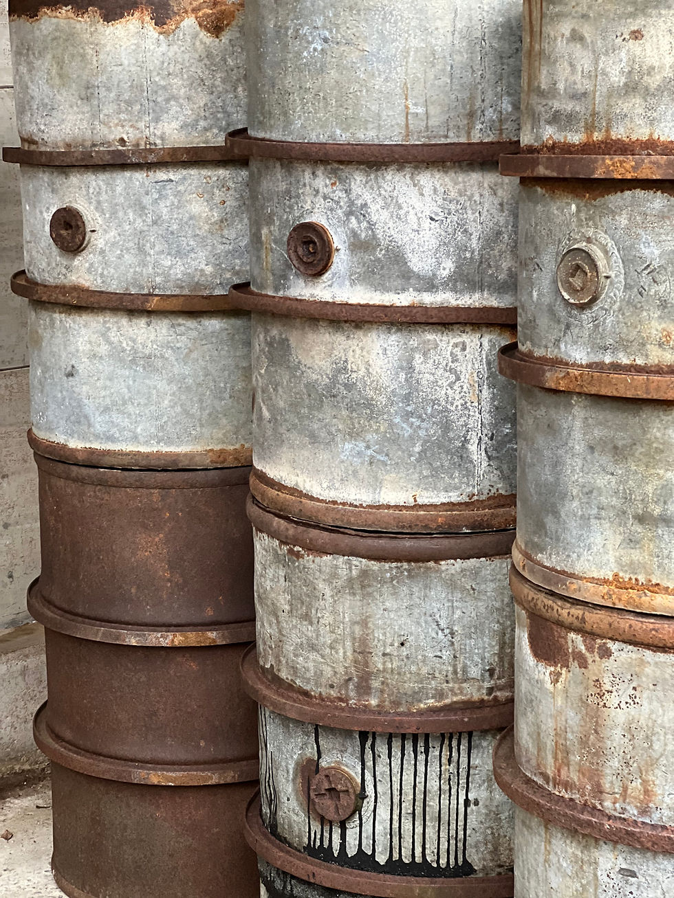 Thumbnail: Original German WWII Fuel Oil Drum -