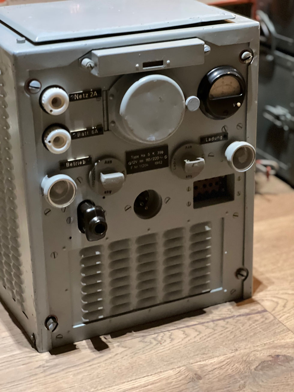 Thumbnail: Hagenuk Ha5k39a German WW2 Kriegsmarine Radio