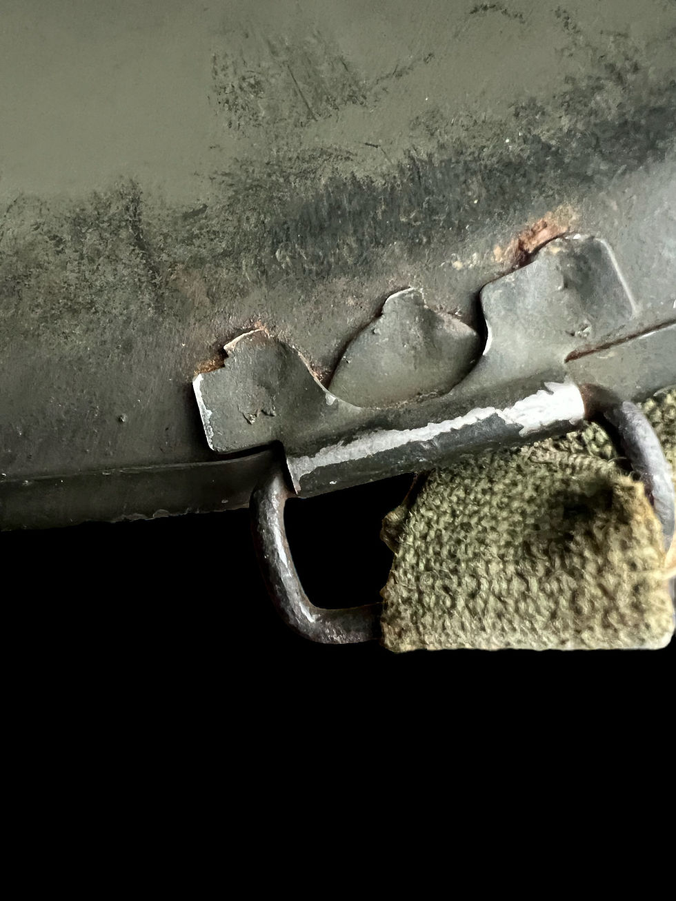 Thumbnail: WWII US M1 Helmet with Liner 