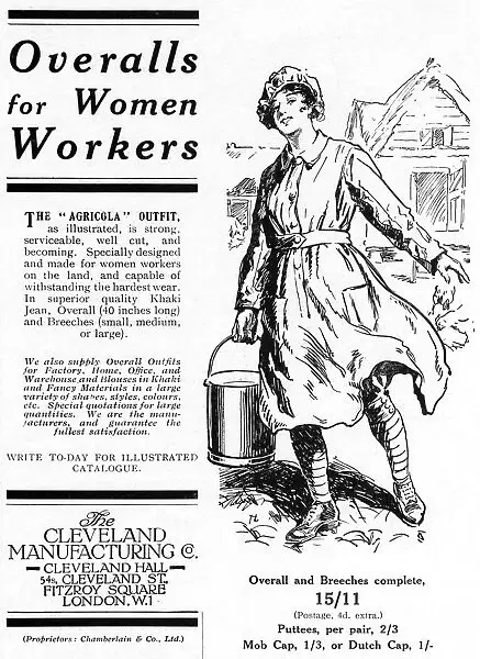Thumbnail: The cleveland overall co wwII outfly for women 
