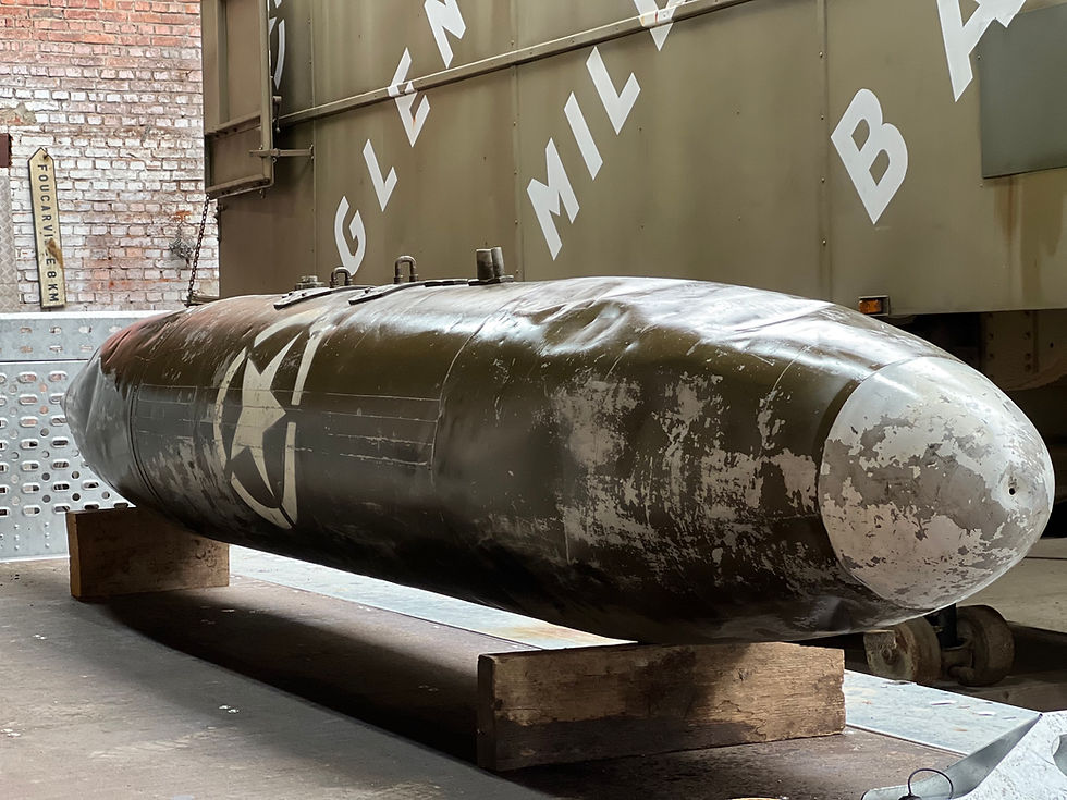 Thumbnail: Original US Belly Fuel Tank – 230 Gallons – With ID Plate
