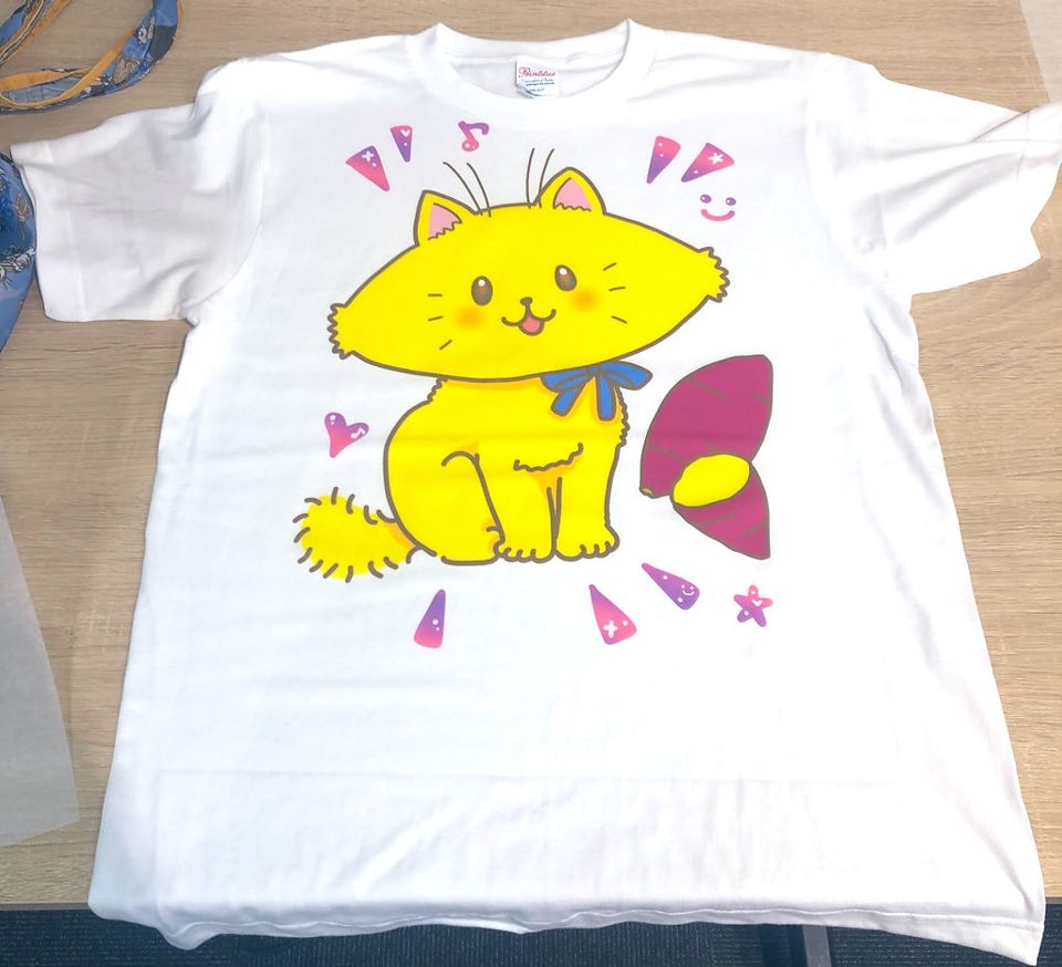 いもねこTシャツ
