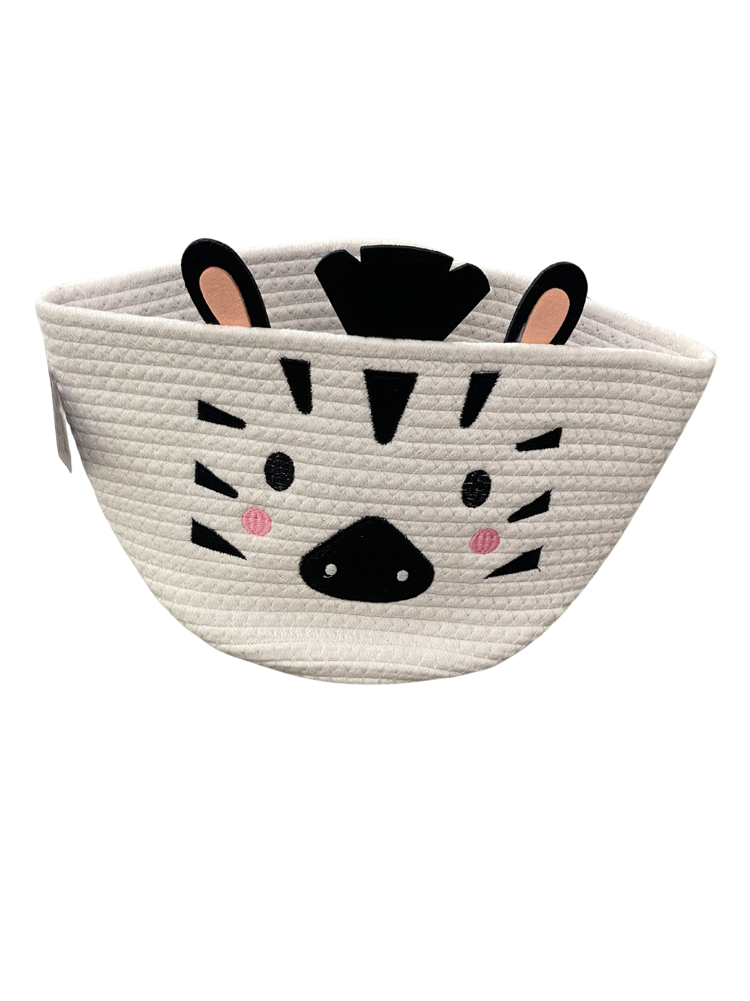 FÖRVARINGSKORG 25x20 CM ZEBRA