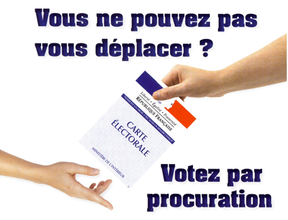 Prochaines élections : absent ? comment donner procuration de vote ?