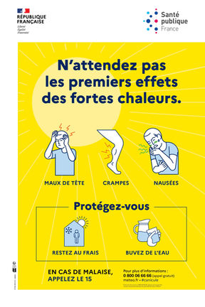 S'inscrire sur le registre "Plan canicule"