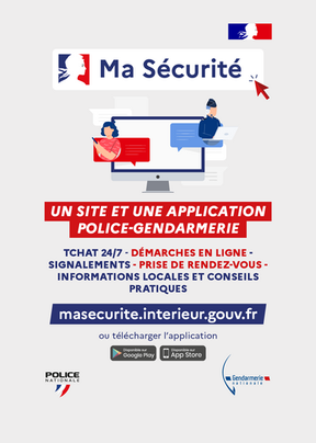 L'application "Ma sécurité"
