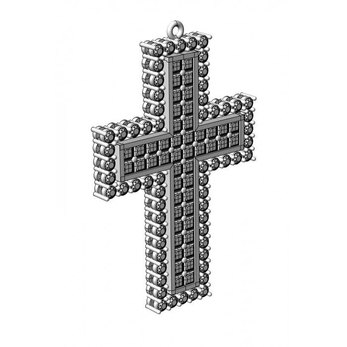 Miniatura: Złoty krzyż JM 411 700