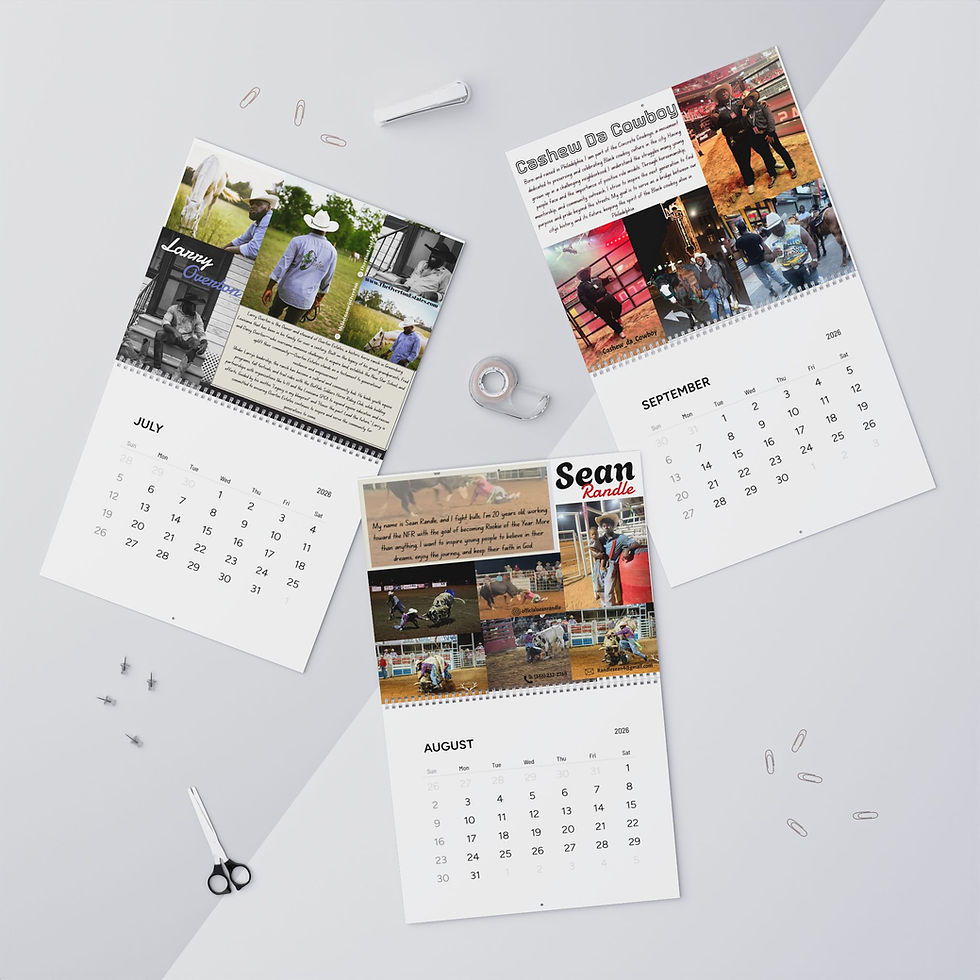 Thumbnail: 2026 Black Cowboy Coalition Calendar – Agricultural Excellence & Western Culture