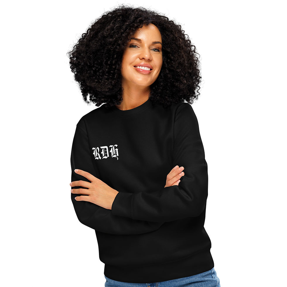 Thumbnail: RDH Unisex organic mid-weight sweatshirt 