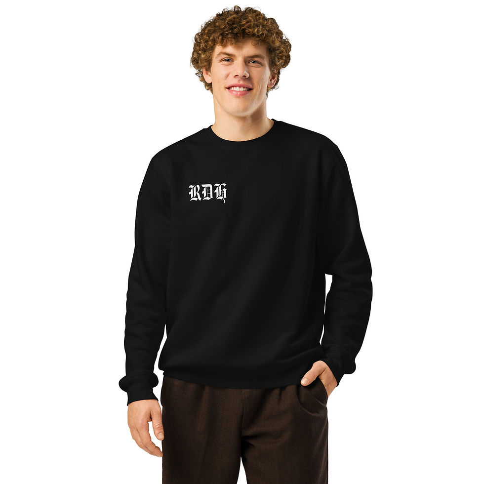 Thumbnail: RDH Unisex organic mid-weight sweatshirt 