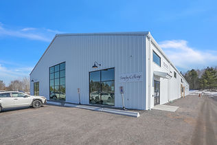 Custom manufacturing facility completed by Canadian Metal Buildings.