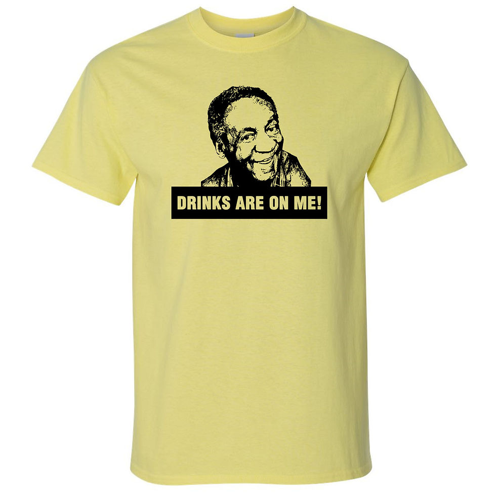 Thumbnail: Bill Cosby Drinks are on Me T-shirt