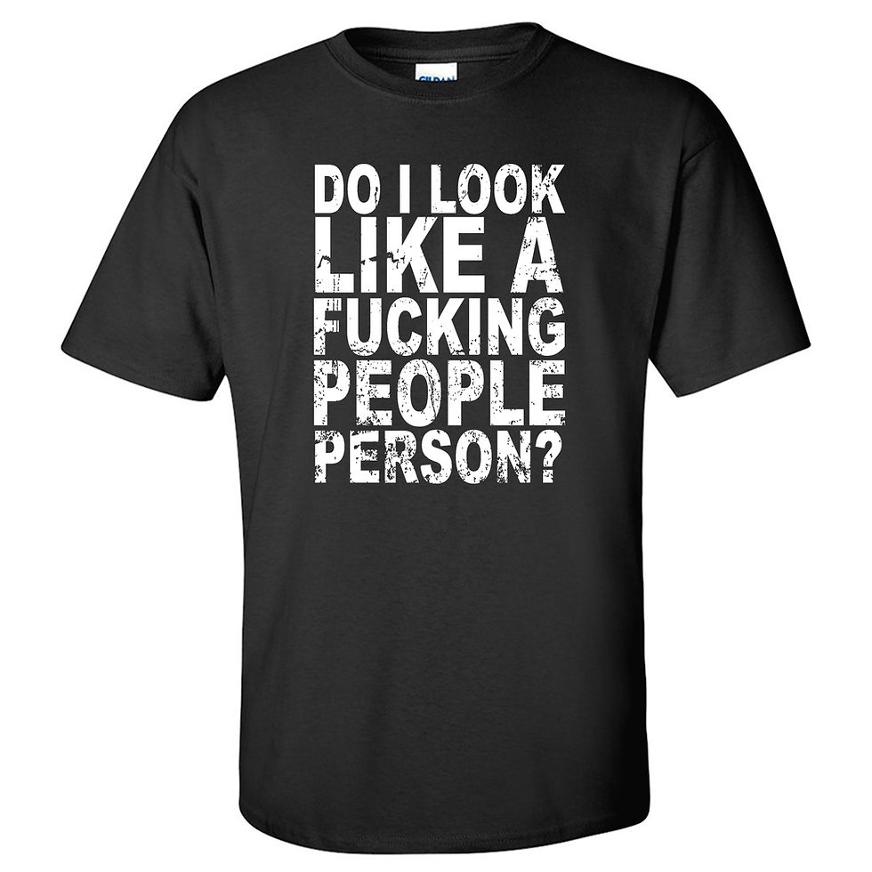 Thumbnail: Do I Look Like A People Person? T-shirt