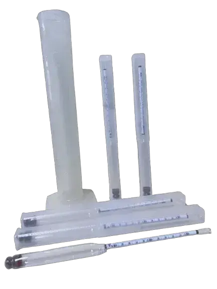 Küçük resim: kesafet ölçer mezur kabı