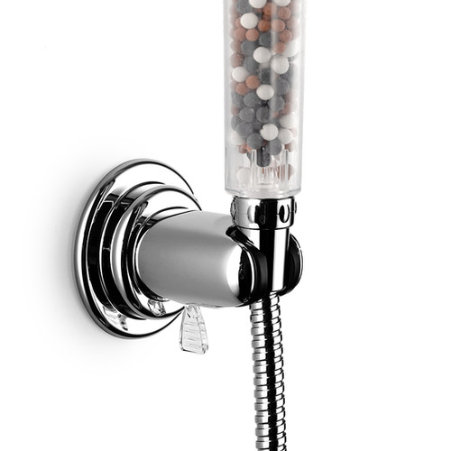 Suction Shower Head Holder Chrome StoneStream UK
