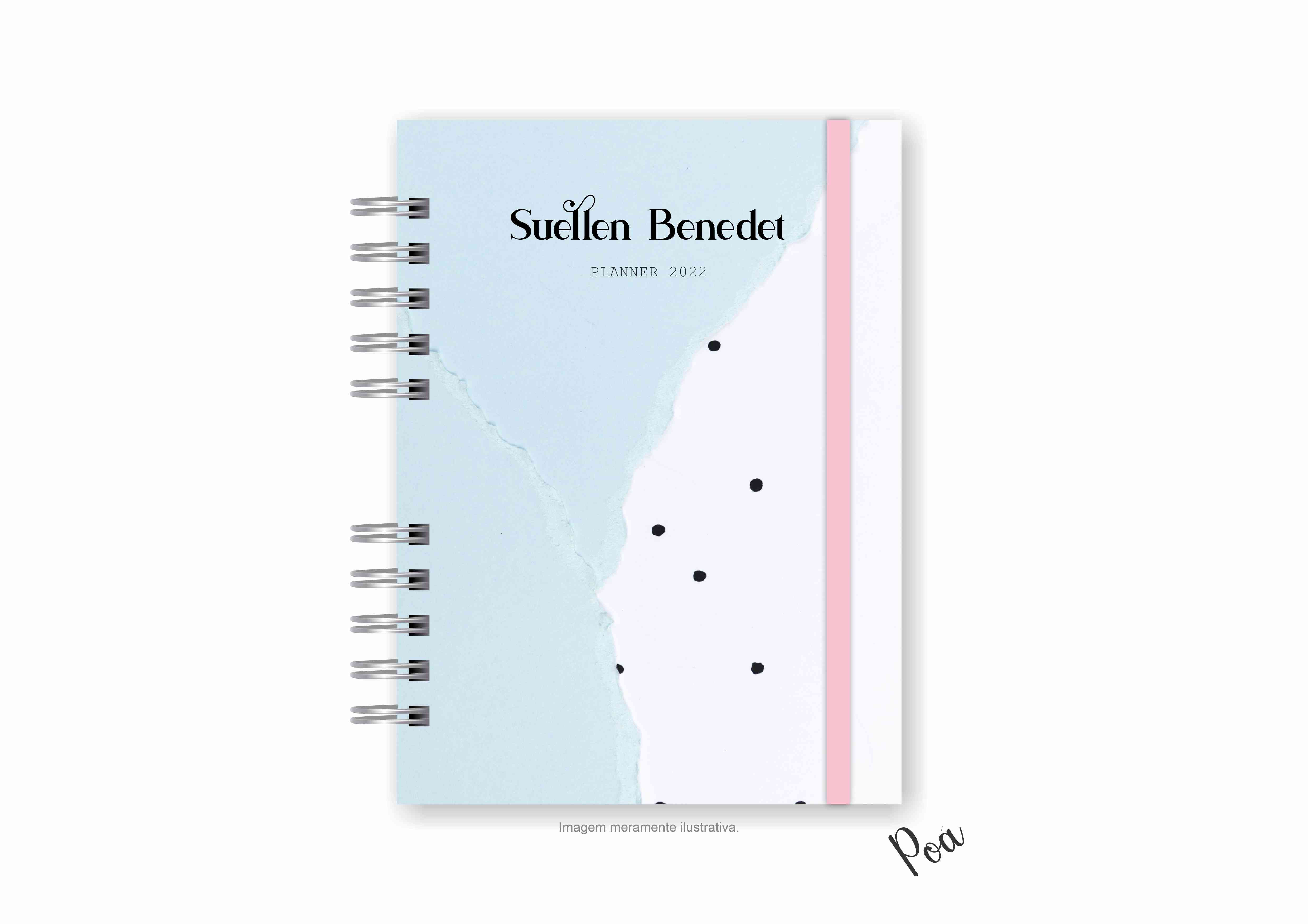 Planner  Personalizado Slim - Poá