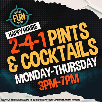 Happy Hour Deals midweek