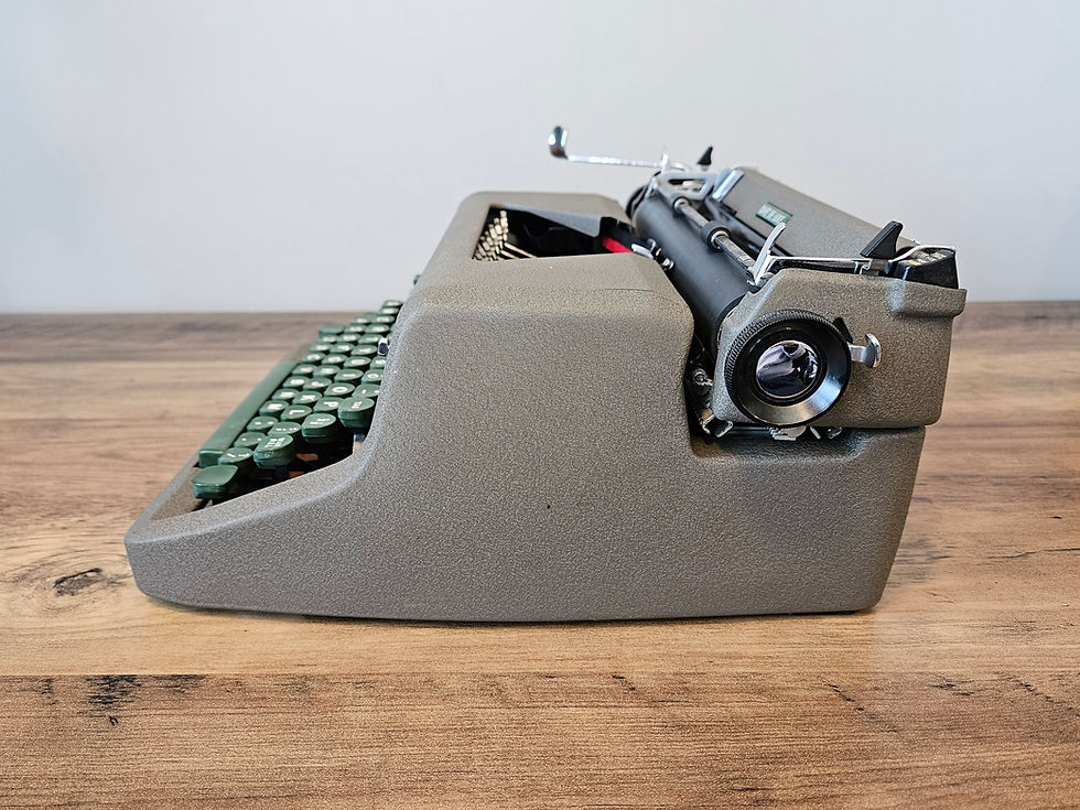 Thumbnail: typewriter side view