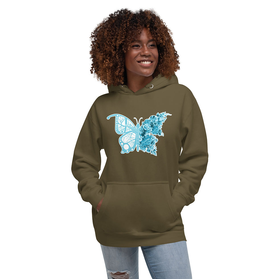 Miniature : Floral Butterfly (Hoodie)