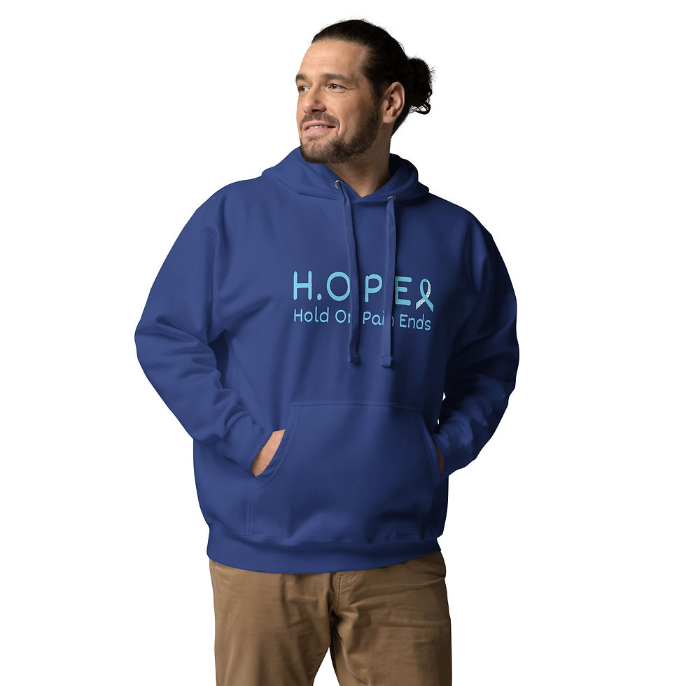 Miniature : Hold on Pain Ends (Teal - Hoodie)