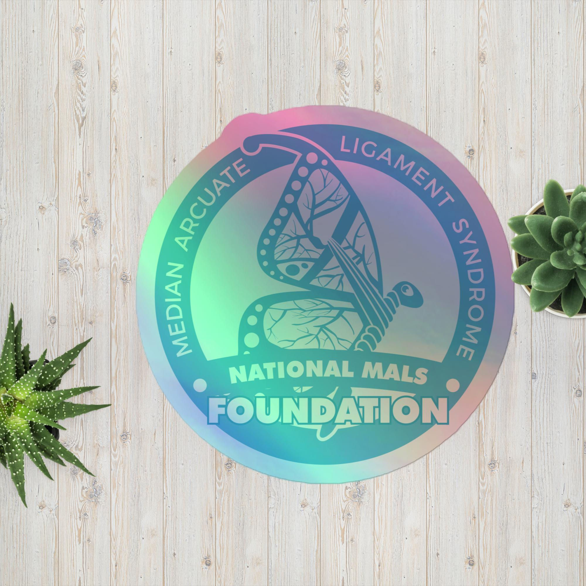 Foundation Logo (Holographic Sticker)