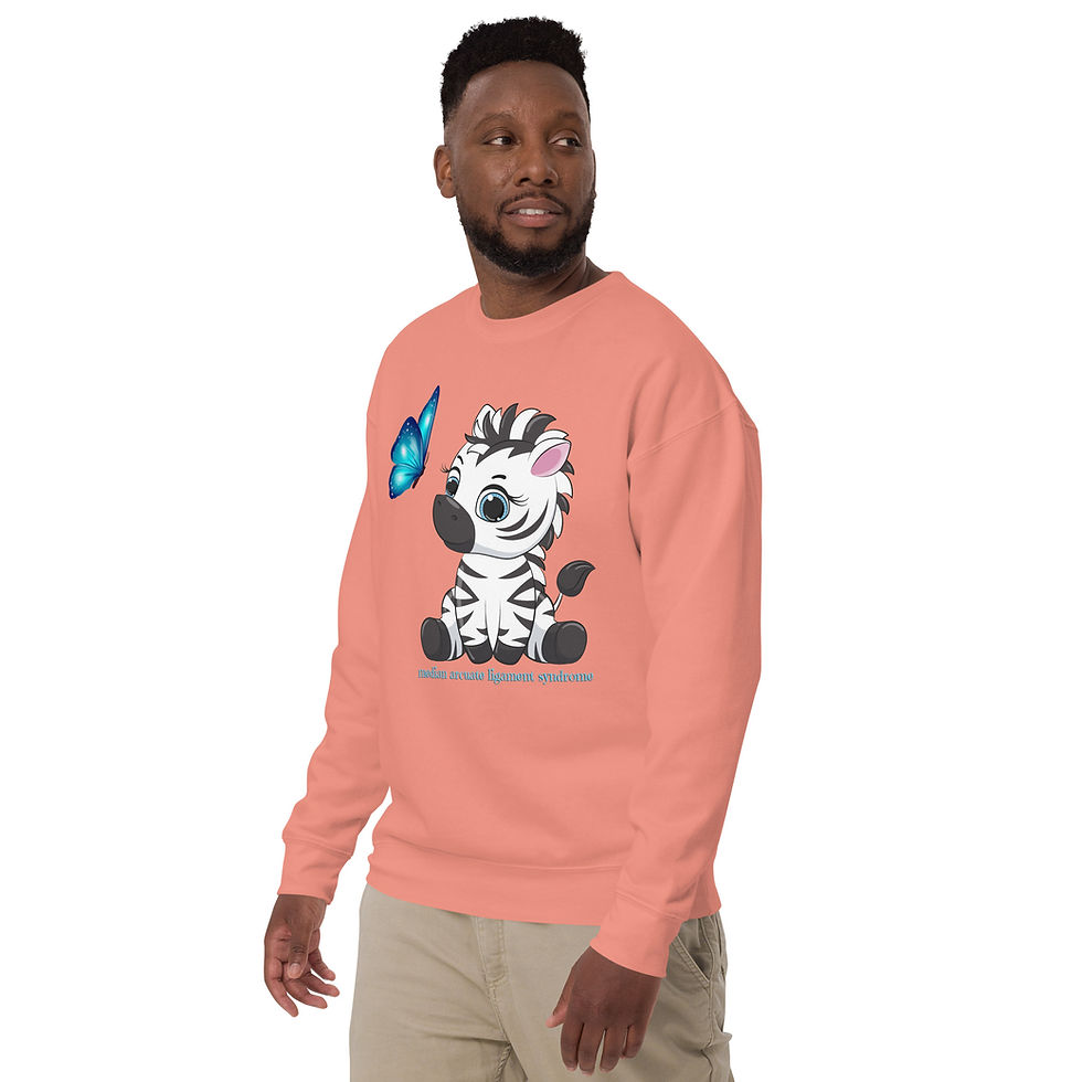 Miniaturbild: Chibi Zebra & Butterfly (Sweatshirt)
