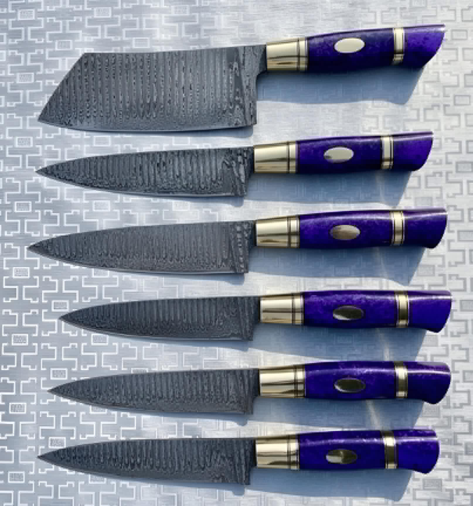 Custom handmade chef set