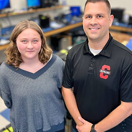 "That early inspiration, combined with the hands-on experience she gained at CHS, has shaped her current path."