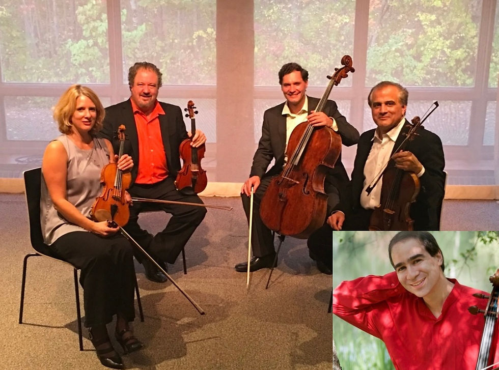 Live Arts Quartet with Guest Cellist Emmanuel Feldman