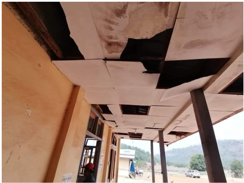 Roof damage