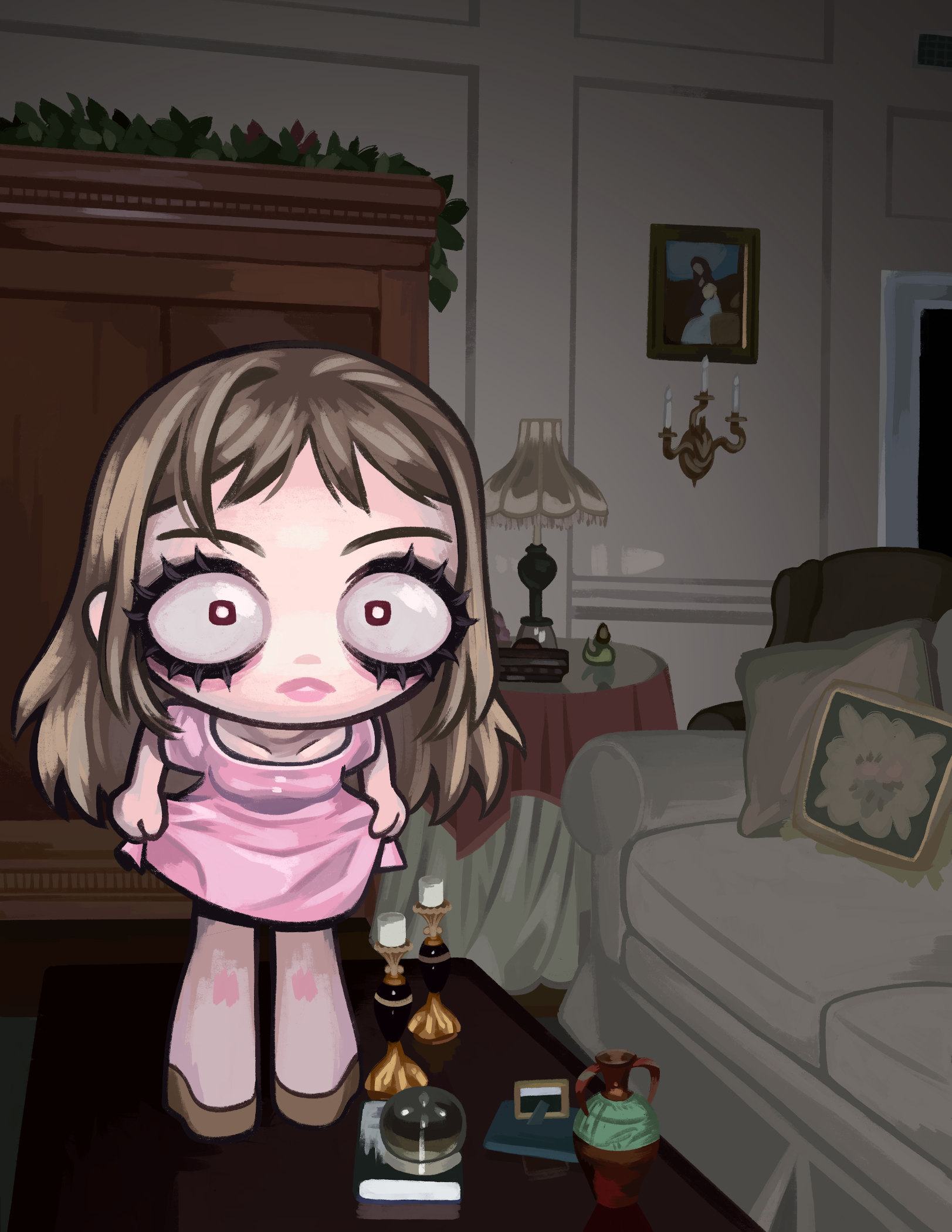 Creepy Chan Print