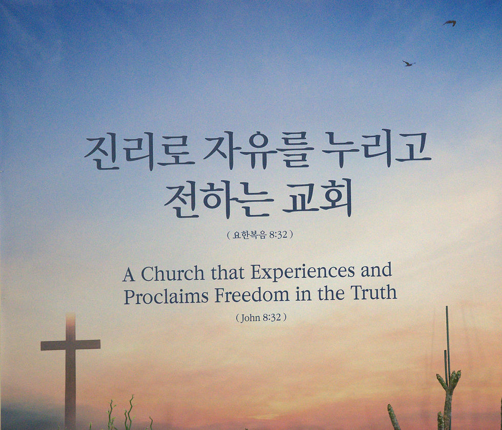 A church that experiences and proclaims freedom in the truth