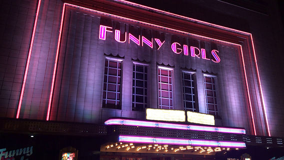 Funny Girls Caberet Club perfect for a night of fun.