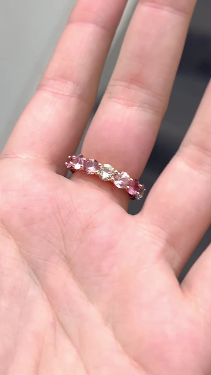Thumbnail: Candy Sapphire Eternity Ring