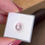 Thumbnail: 1.16ct Peach Pink Pear shape Sapphire