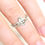 Thumbnail: Wishbone V Ring White Gold