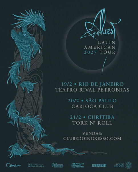 Alcest, pioneiro do blackgaze, volta ao Brasil em 2027 para três shows