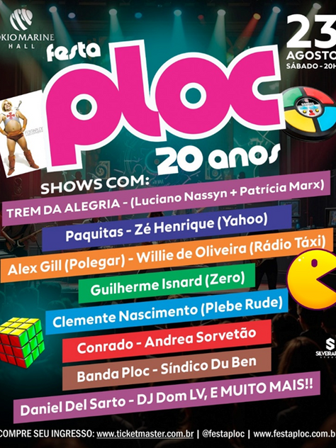 ESSA SEMANA, A MAIOR FESTA DOS ANOS 80 CHEGA A SÃO PAULO NO TOKIO MARINE HALL